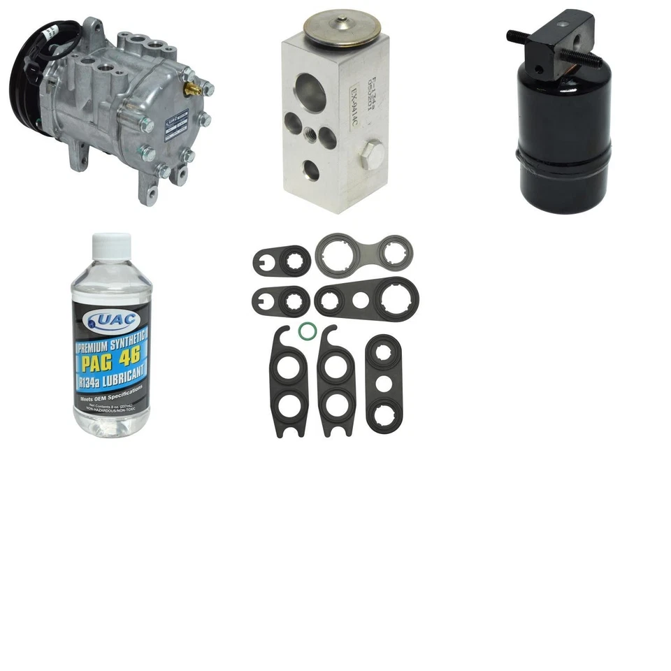 Kit de compresor de aire acondicionado UAC KT 1223 para 79-81 Chrysler Plymouth Gran Fury New Yorker Foto 1 de 4