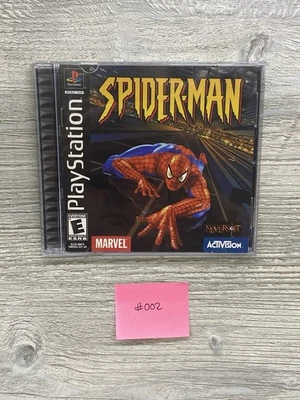 Spider-Man Sony PlayStation 1 Ps1 - CIB w/ Reg Card! PRISTINE + Mint Disc! - Image 1 of 4
