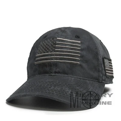 Gorra de Operador Táctico Bandera Americana 2A Gris Kryptek Exterior Camuflaje Caza Foto 1 de 4