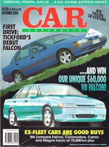 Car Australia October 1992 Honda Integra BMW 318i Audi 80 Subaru RS Liberty - Picture 1 of 1
