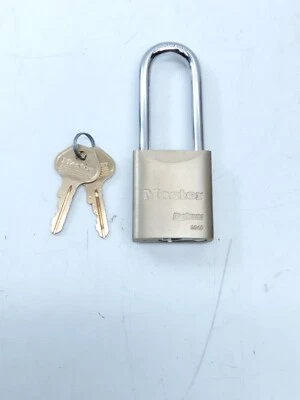 Master Lock Brass Padlock Pro Series 6840 Keyed - Comes With 2 Keys - Image 1 of 4