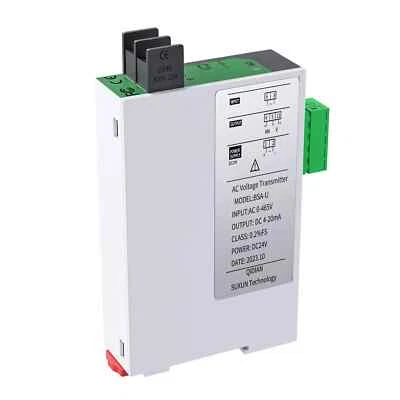 Air Voltage Transmitter 4-20mA Multiple Output Modes AC-AC 0-220V 0-380V RS485 - Image 1 of 4