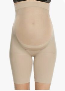 New Spanx Mama Maternity Short Nude 163 Sz D - No Packaging