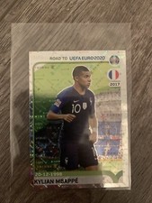 #98 Kylian Mbappe France shiny Panini Road to UEFA Euro 2020