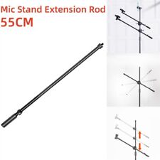 Compact Floor Tripod Stand Rod for Microphones and Devices 55CM Length
