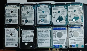 500GB HDD, 2.5" SATA Mixed Brand (HGST, WD/Toshiba/any ), 100% Health condition - Picture 1 of 1