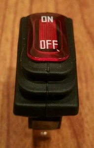 On/Off Power Switch for Razor E100 E125 E150 ALL VERSIONS Water Proof with Light - Picture 1 of 2