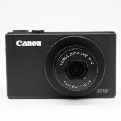 Canon PowerShot S110 12MP Compact Digital Camera Wi-Fi GPS Japan - Image 1 of 4