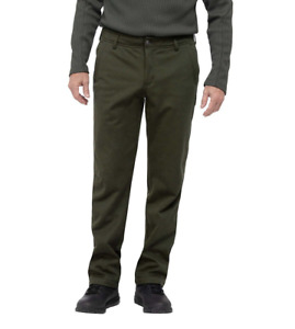 Magnum Tactical Mens Microfleece Lined Water Repellent Work Pants OD Green - NEW