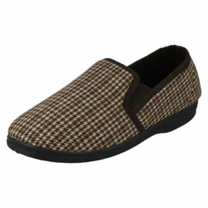 Mens Four Seasons Slip On Slippers - Andrew - Picture 1 of 10
