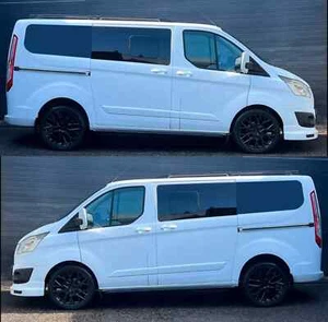 Calcomanías extensoras ventana cámper gráficos falsos Ford Transit personalizadas CUALQUIER AÑO - Imagen 1 de 3