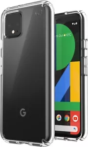Speck - Presidio STAY CLEAR Hard Shell Case for Google Pixel 4 - Clear - Picture 1 of 11