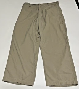 REI Pants Men 38* UPF 50+ Tan Outdoor Hiking Lightweight Camping - Picture 1 of 11