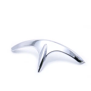 Borde de guardabarros delantero plateado punta de guard para Honda Goldwing GL1800 2001-2011 - Imagen 1 de 5