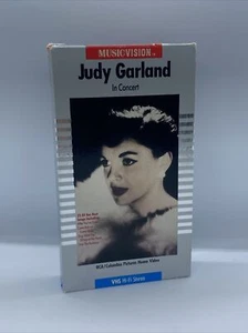 Judy Garland In Concert 1985 VHS Hi-Fi 23 Of Her Best Songs VB1 - Picture 1 of 6