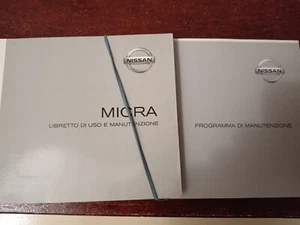 Manuale uso e manutenzione Nissan Micra - Foto 1 di 2