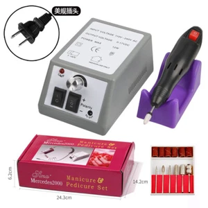 Electric Nail File Drill Manicure Machine Art Acrylic Pedicure Tool Set US EU - Picture 1 of 27