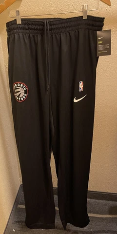 🔥NWT NIKE THERMA FLEX TORONTO RAPTORS SHOWTIME TEARAWAY PANTS MENS 2XL Tall Cover