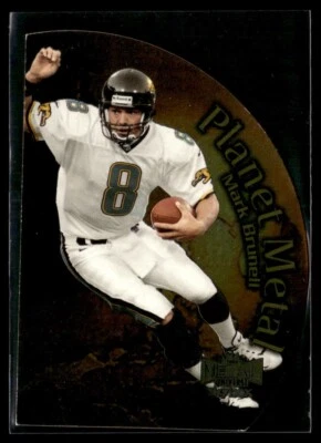 1999 SkyBox Metal Universe Planet Mark Brunell #4PM - Image 1 of 2