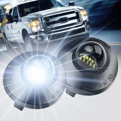 Rear License Plate Light Lamp LED Replacement For Ford F-150 Heritage F-250 AB Foto 1 de 4