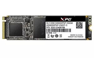 Adata XPG SX6000 Pro 256GB M.2 2280 SSD PCIe 3.0 x4 NVMe Interface - Picture 1 of 1