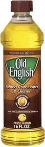 Old English Lemon Furniture Oil Polish, 16oz – Cleans & Conditions Wood Surfaces - Picture 1 of 11