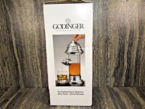 Godinger Silver Art Co Metal and Plastic Fire Hydrant Liquor Dispenser for Bar - Picture 1 of 7