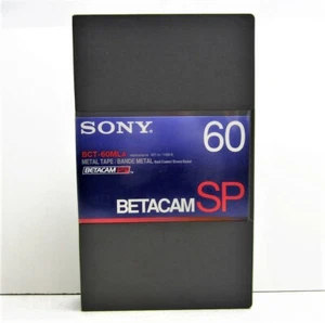 Sony BCT-60MLA Video Cassette Betacam SP New - Picture 1 of 4