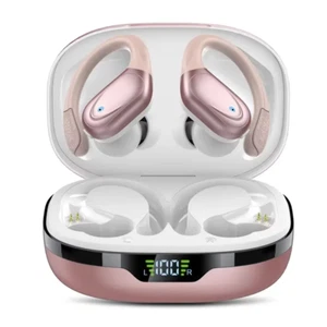 TRION Buds Noise Cancelling with LED Display Wireless Headphones - Picture 1 of 11