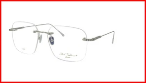 Marco de Gafas Paul Vosheront Enchapado en Oro Metal Acetato Gemas Italia PV391 C3 - Imagen 1 de 9