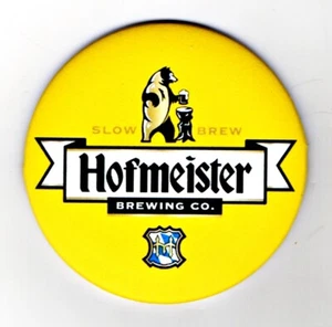 Hofmeister Jumbo Fridge Magnet Beer Mat Bear Ale  3" 75mm blade Sub pub lager - Picture 1 of 4