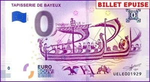 UELE / TAPISSERIE DE BAYEUX / BILLET 0 € / NULL EURO-SCHEIN / 0 € 2019-1 - Picture 1 of 1