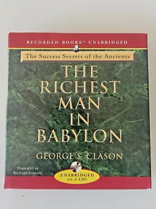 The RICHEST MAN In BABYLON Unabridged on set of 4 cd George Clason audiobook - Picture 1 of 2
