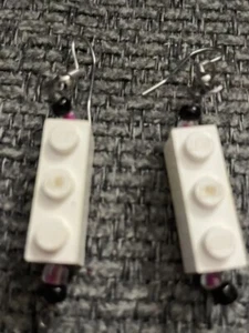 Lego Earrings - Picture 1 of 3