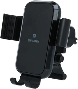 SWISSTEN Air Vent Universal Gravity Car Smartphone 360° Holder - Black - Picture 1 of 7