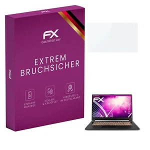 atFoliX Glasfolie für Gigabyte G7 Panzerfolie 9H Schutzpanzer Displayschutzfolie - Photo 1/8
