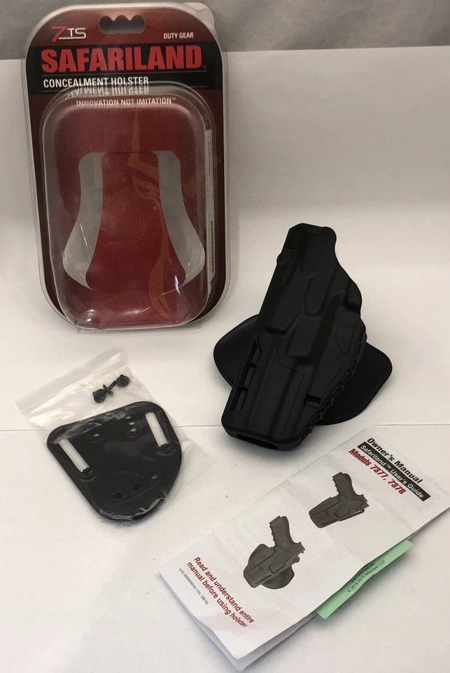Safariland 7378-385 ALS 7TS Level 2 Paddle Holster Walther P99/P99Q/PPQ 5" LH - Image 1 of 4
