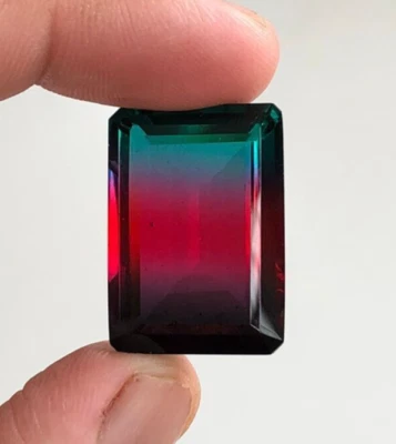 33.40 Cts Bi Color Tourmaline, Top Quality Tourmaline Doublet Gemstone - Image 1 of 4