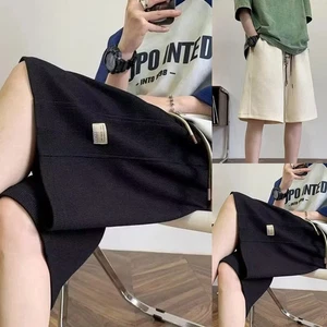 Jungen kurze Hose schwarz Waffel Baggy schmale Jungs Größe 152-158 - Angabe XL - Bild 1 von 6