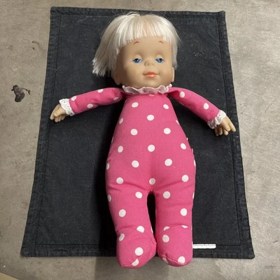 Muñeca Baby Drowsy 2000 reproducción rosa lunares conjunto Foto 1 de 4