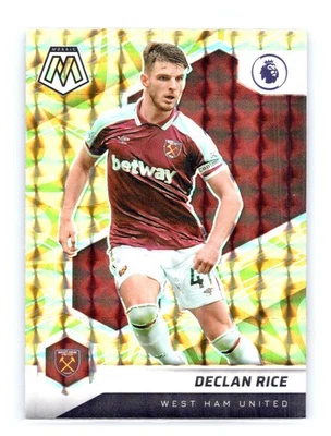 2022 Mosaic Soccer Premier #82 Declan Rice Gold Reactive West Ham United - Image 1 of 2