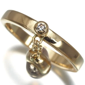 Auth Cartier Ring Diamond Trinity 3color EU54 18K 750 Yellow White Rose Gold - Picture 1 of 5