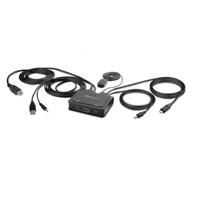 Switch KVM Startech C2-H46-UAC-CBL-KVM 1,8 m - Immagine 1 di 4