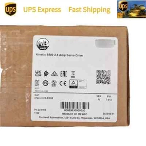Free Tax 2198-H003-ERS2 AB Kinetix 5500 1/3-phase Input AC Servo Drive New Fast - Picture 1 of 1