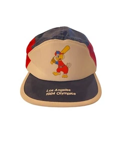 Los Angeles Olympics 1984 Hat Cap Snap Back Men Bald Eagle Baseball Vintage Flaw - Picture 1 of 9