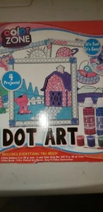 Color Zone Horizon Group Dot Art Craft Kit Ages 6+ Brand New in Package - Picture 1 of 1
