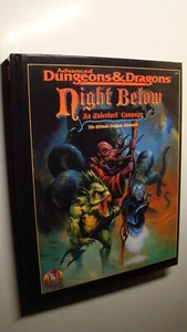 NIGHT BELOW UNDERDARK CAMPAIGN GEBUNDEN *NEU NM/MT 9.8 NEU* DUNGEONS DRAGONS - Bild 1 von 7