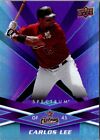 2009 Upper Deck Spectrum Carlos Lee #41 Houston Astros Baseball Card