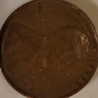 Extremely Rare 1941 D Error Penny Off Center With Rim Error No L In Liberty - Image 1 of 4