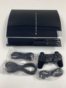 Frankenstein PS3 60GB CECHA01 40NM RSX Backwards Compatible Bundle w/ Controller - Picture 1 of 15